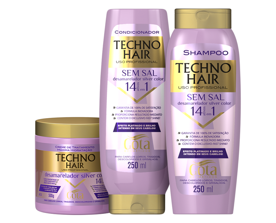Techno Hair - Gota Dourada